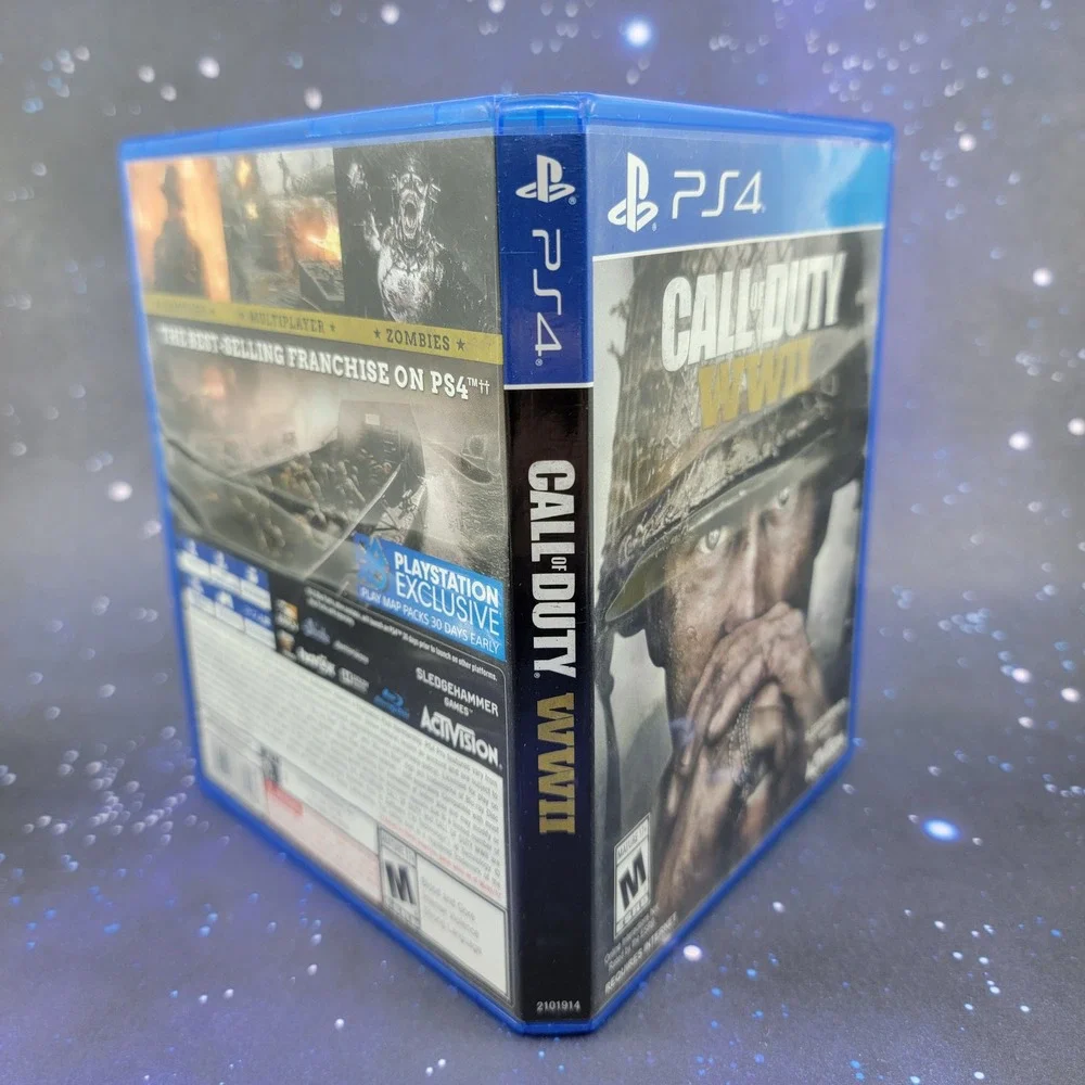 Call of Duty WWII PS4 PlayStation 4 Activision Sledgehammer Games CIB Complete